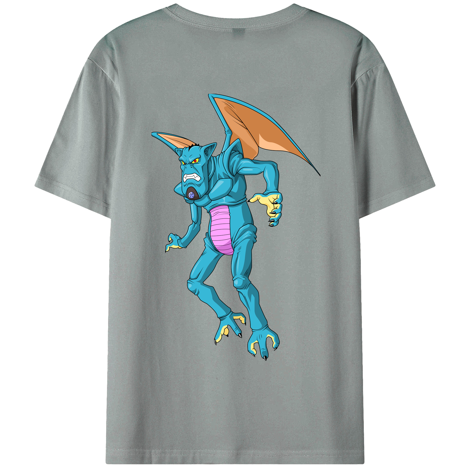 （画像用） ドラゴンボール DRAGON BALL 綿100％ メンズ半袖Tシャツ（バックプリント） 通気性